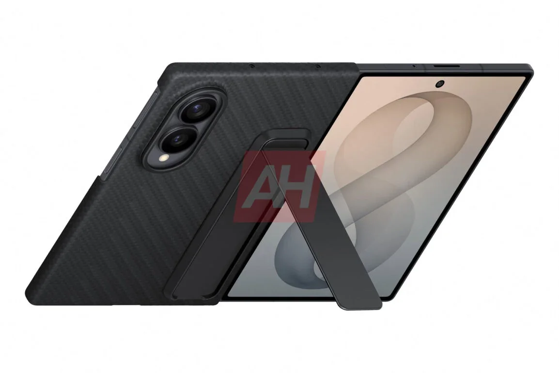 samsung galaxy z fold wide and z flip 8 case renders