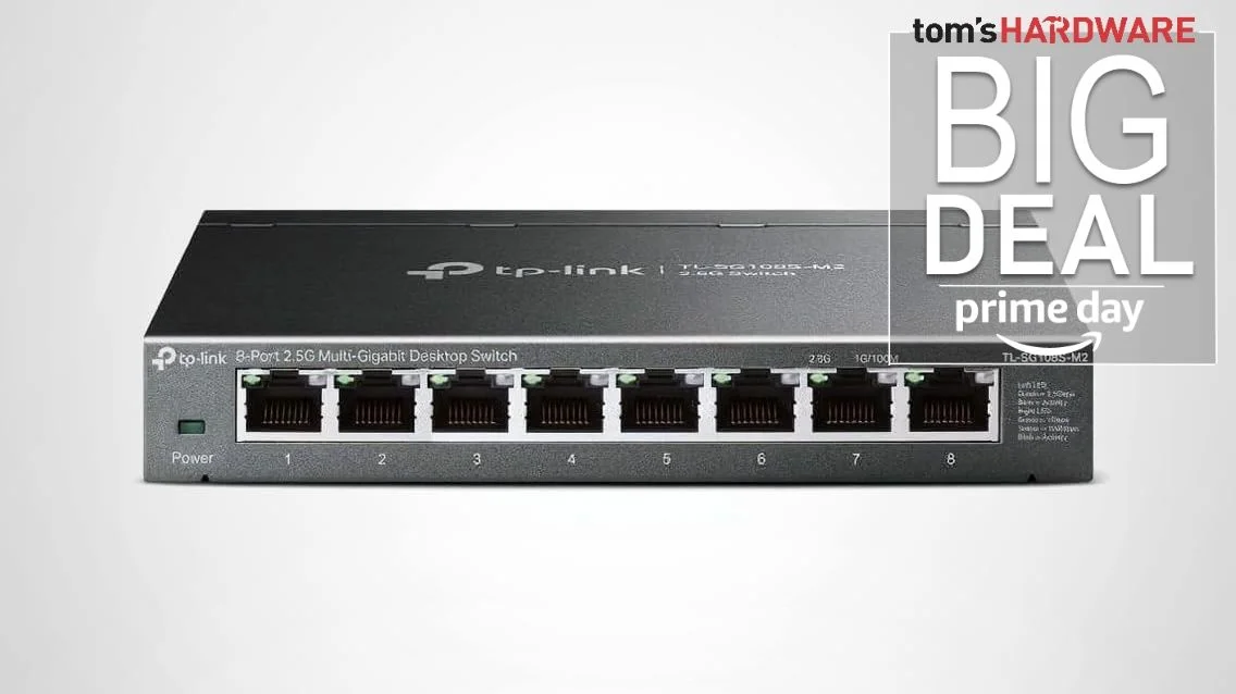 TP-Link's TL-SG108S-M2 Switch Offers High Performance at a Low Price
