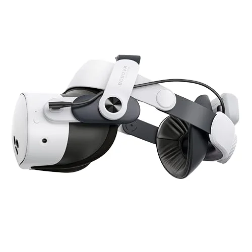 Bobovr M3 Pro Battery Pack Head Strap Accessories, Compatible With Meta Quest 3/quest 3s,reduce Facial Stress,magnetic Battery Swap Design