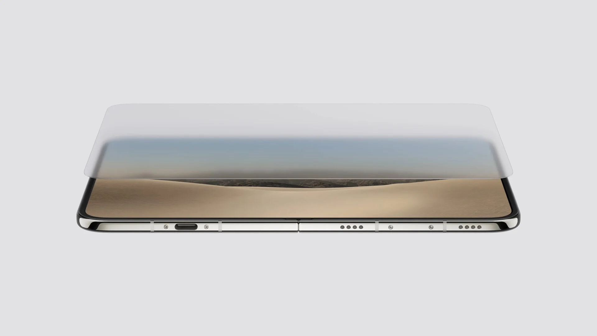 iPhone Duo's nano-texture display