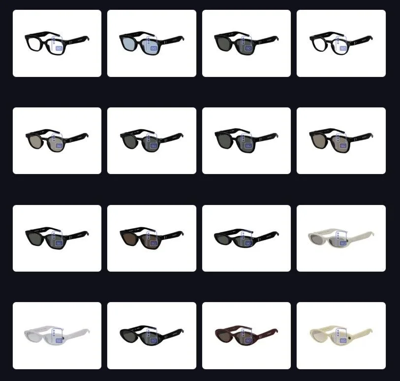 Gentle Monster styles for the Galaxy Glasses