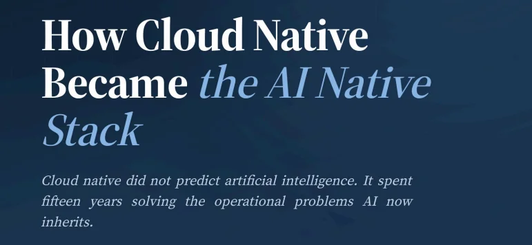 The Evolution of Cloud Native Infrastructure into AI-Oriented Architecture