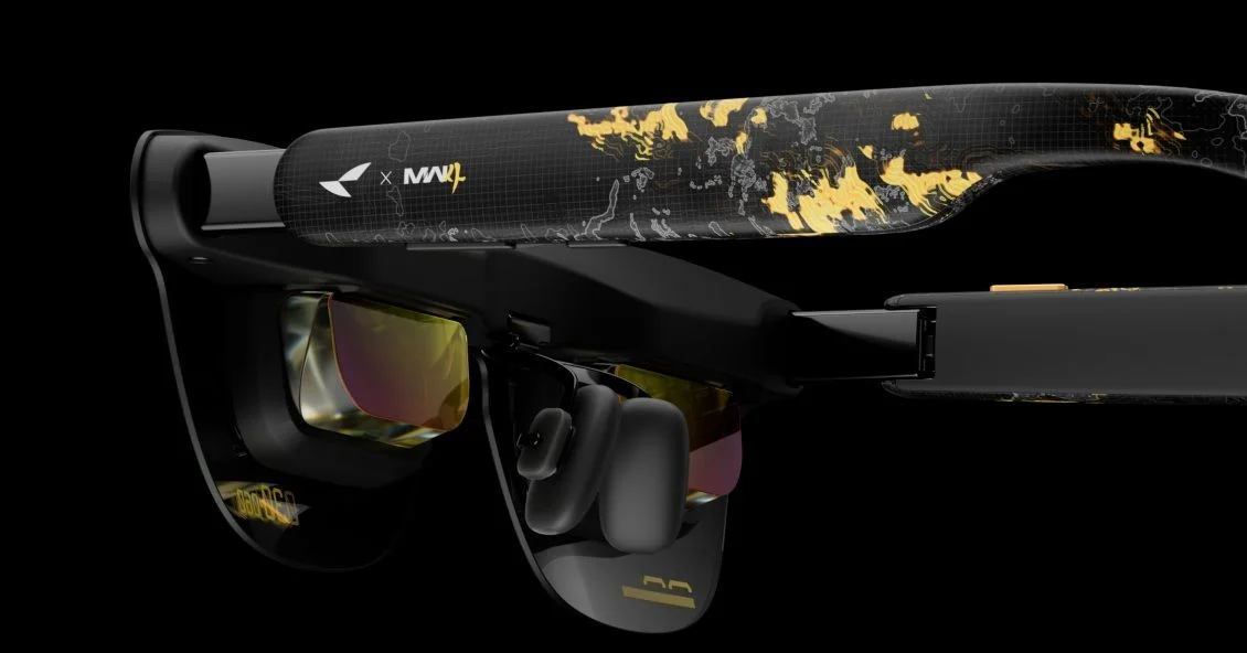 RayNeo X Call of Duty: Modern Warfare collaboration brings a unique black-and-gold take on the GT Max.