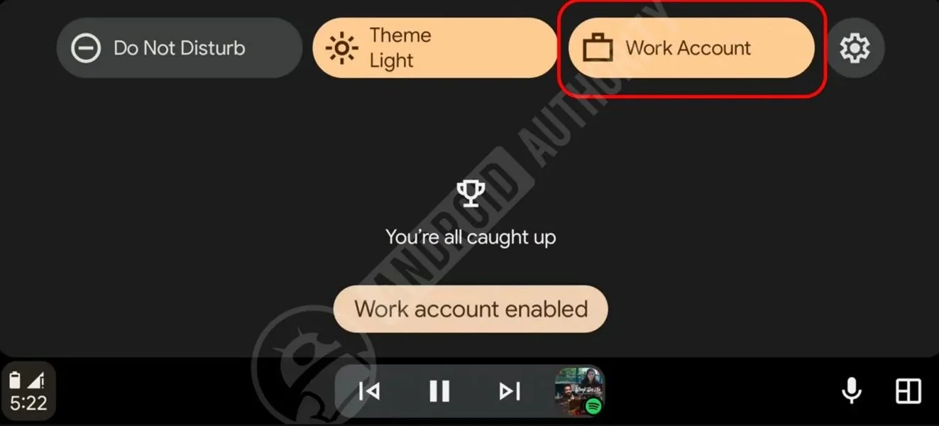 A leaked screenshot of