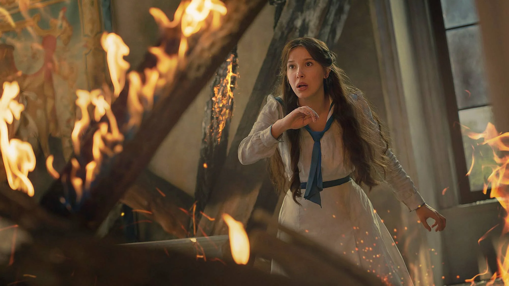Millie Bobby Brown as Enola Holmes in Enola Holmes 3